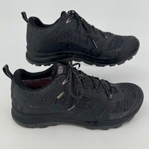 Keen Terradora II Hiking Shoes WOMENS Black Waterproof Lace Up Sneakers 10.5